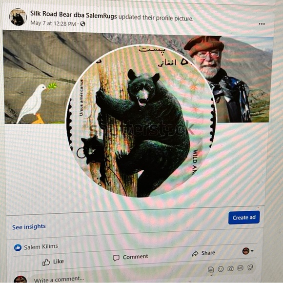 One of a kind. Hand made women’s leather kilim bag. - Picture 8 of 8